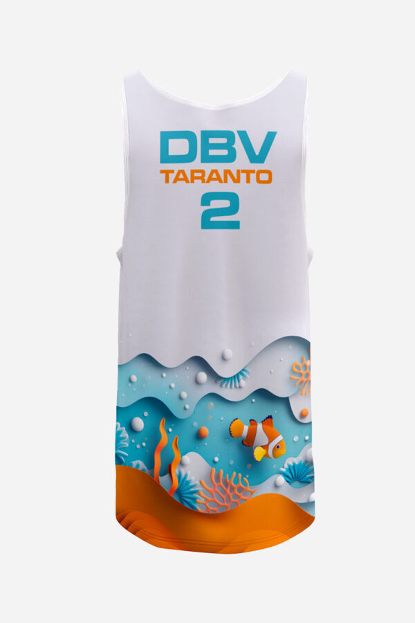 canotta beach volley top uomo