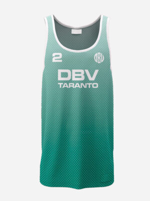 canotta beach volley top uomo taranto volley pallavolo squadra ufficiale