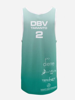 canotta beach volley top uomo taranto volley pallavolo squadra ufficiale