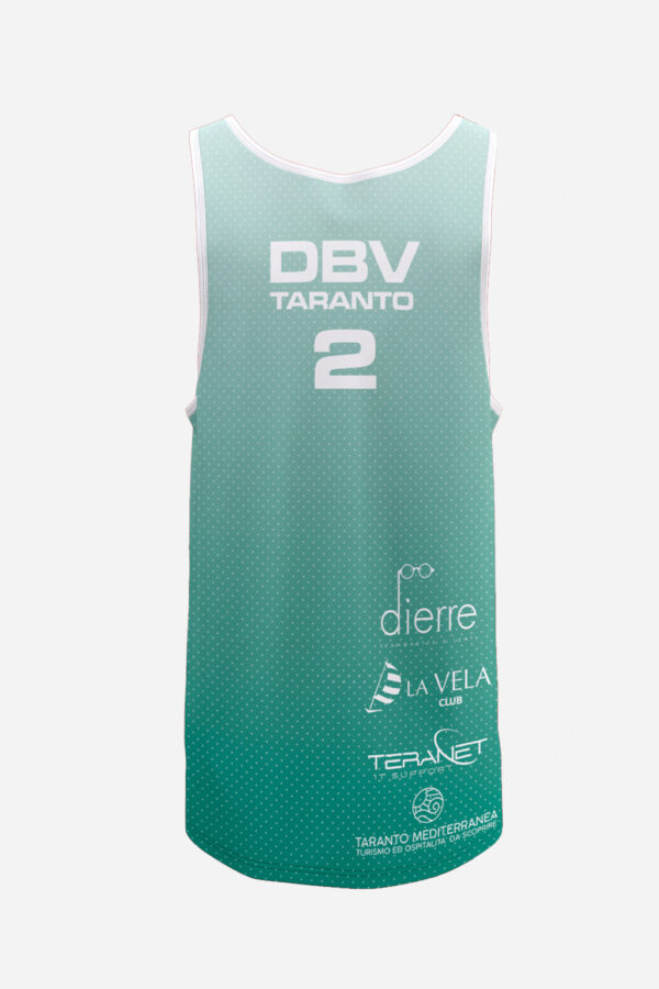 canotta beach volley top uomo taranto volley pallavolo squadra ufficiale